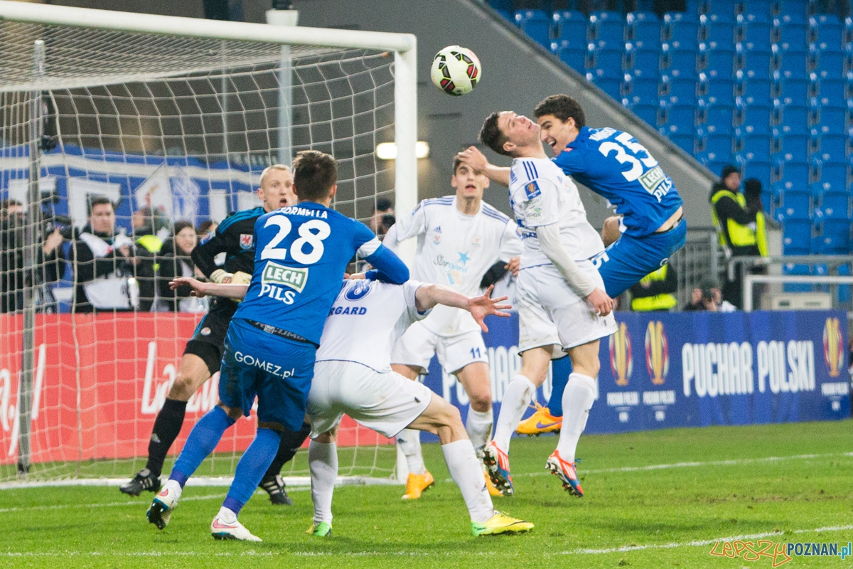 Półfinał Pucharu Polski - Lech Poznań - Błękitni Stargard  Foto: lepszyPOZNAN.pl / Piotr Rychter