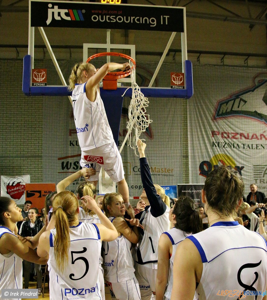 JTC MUKS Poznań - ENEA AZS Poznań  Foto: Irek Pindral