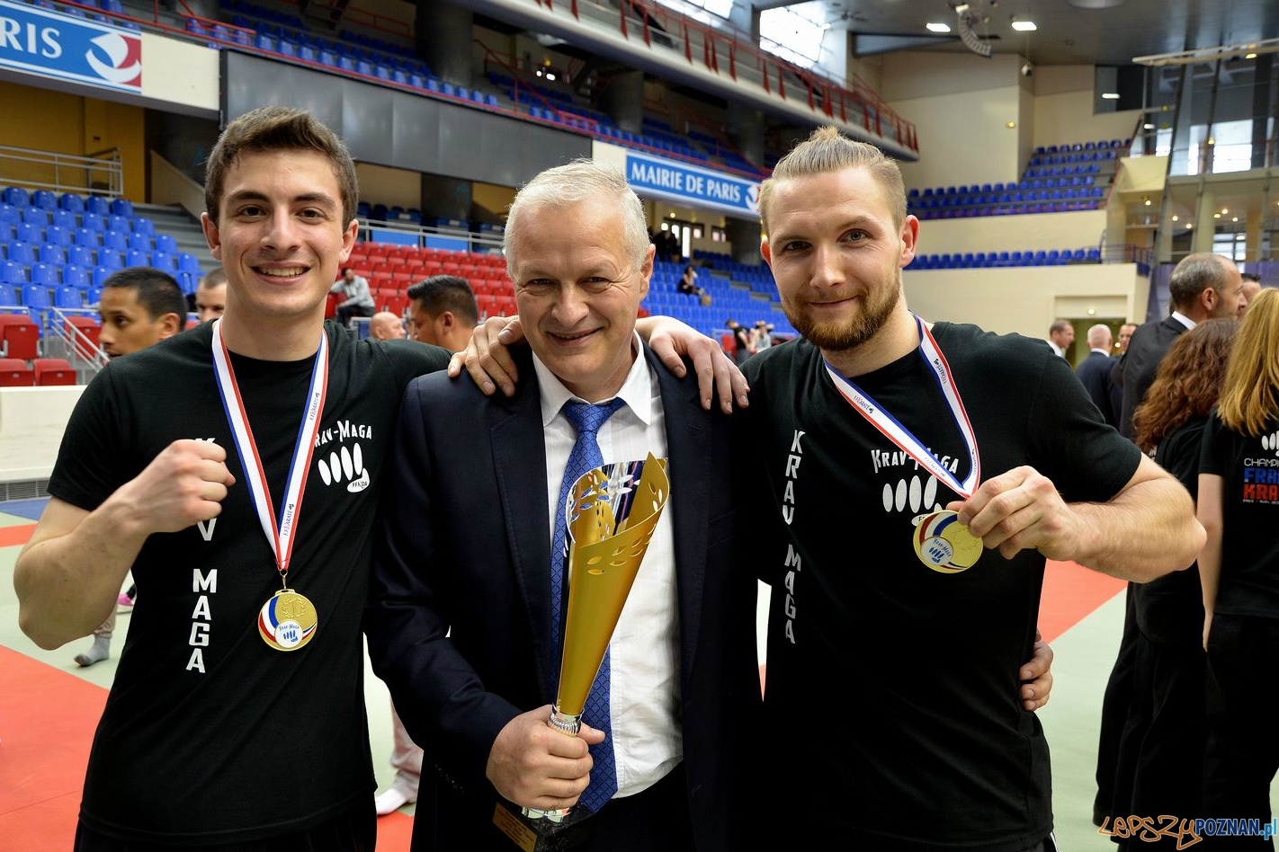 Robert Budny i Alexandre Lockert Mistrzami Francji Krav Maga  Foto: Wielkopolskie Stowarzyszenie Sztuk Walki w Poznaniu