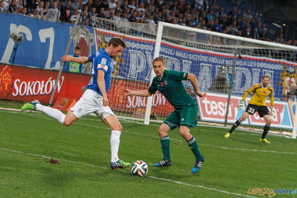 Lech Poznań - Śląsk Wrocław 2:0 - 25 kwietnia 2015 r.  Foto: Pawel Rychter