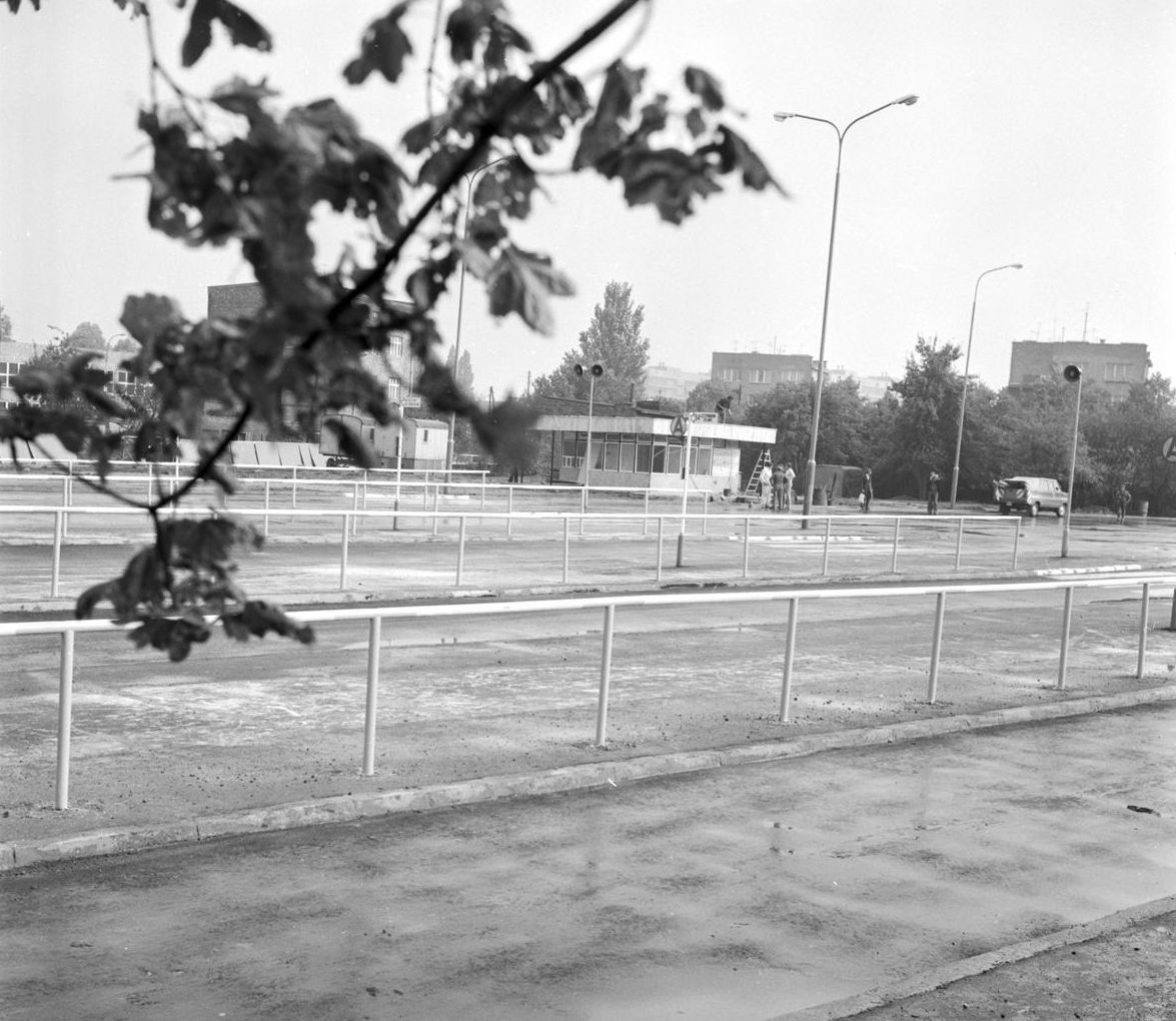 Dworzec na Ratajach 19.07.1979 kilka dni przed oddaniem do użytku  Foto: Stanisław Wiktor / Cyryl