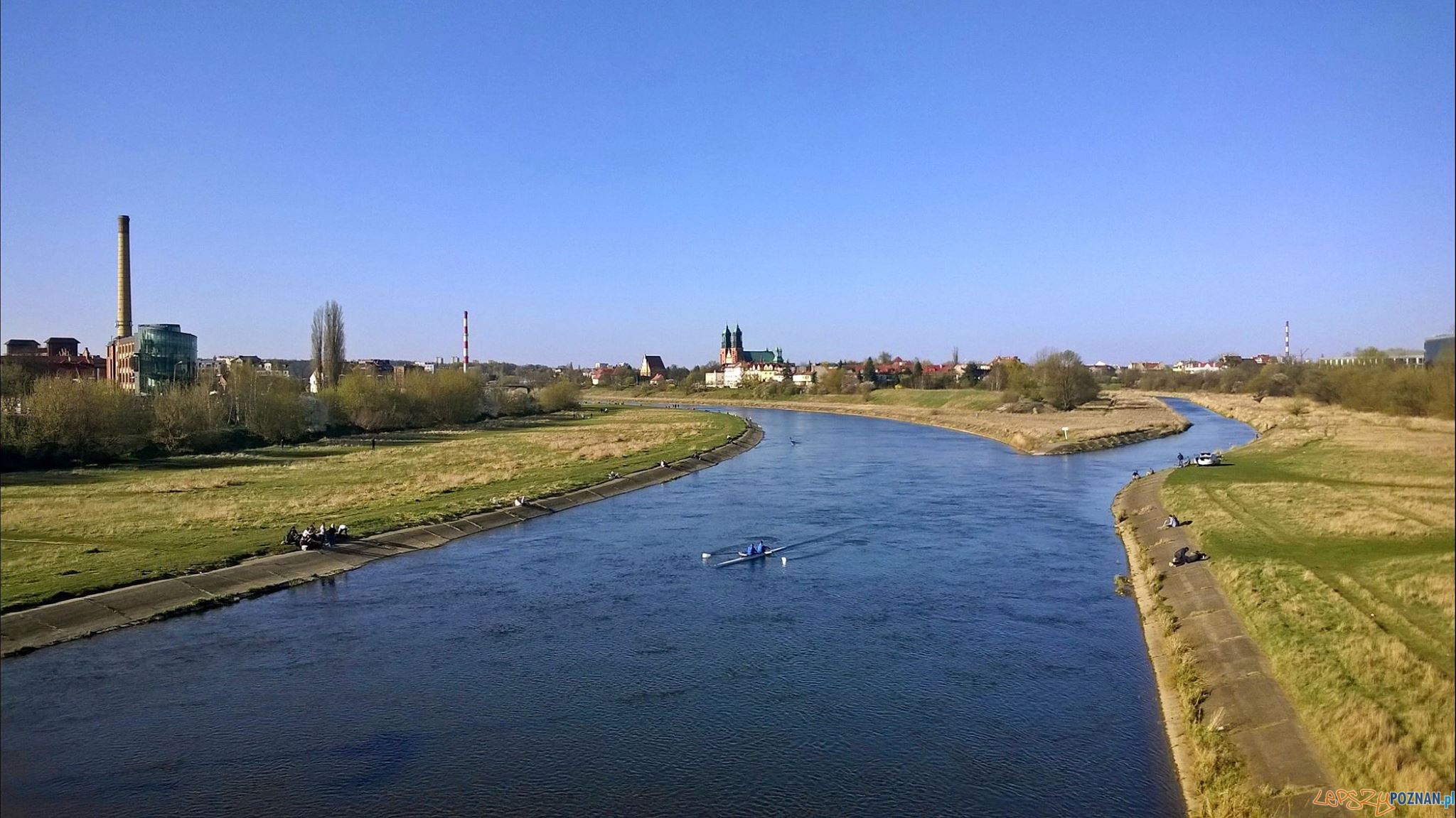 Warta - jak fajnie wypoczywać nad rzeką  Foto: Tomasz Dworek