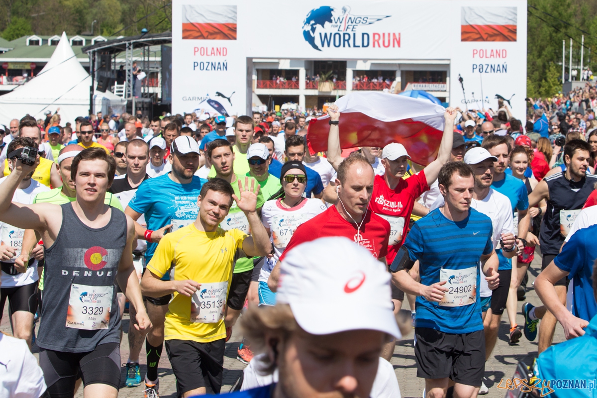 Wings For Life World Run - Poznań 2015  Foto: lepszyPOZNAN.pl / Piotr Rychter