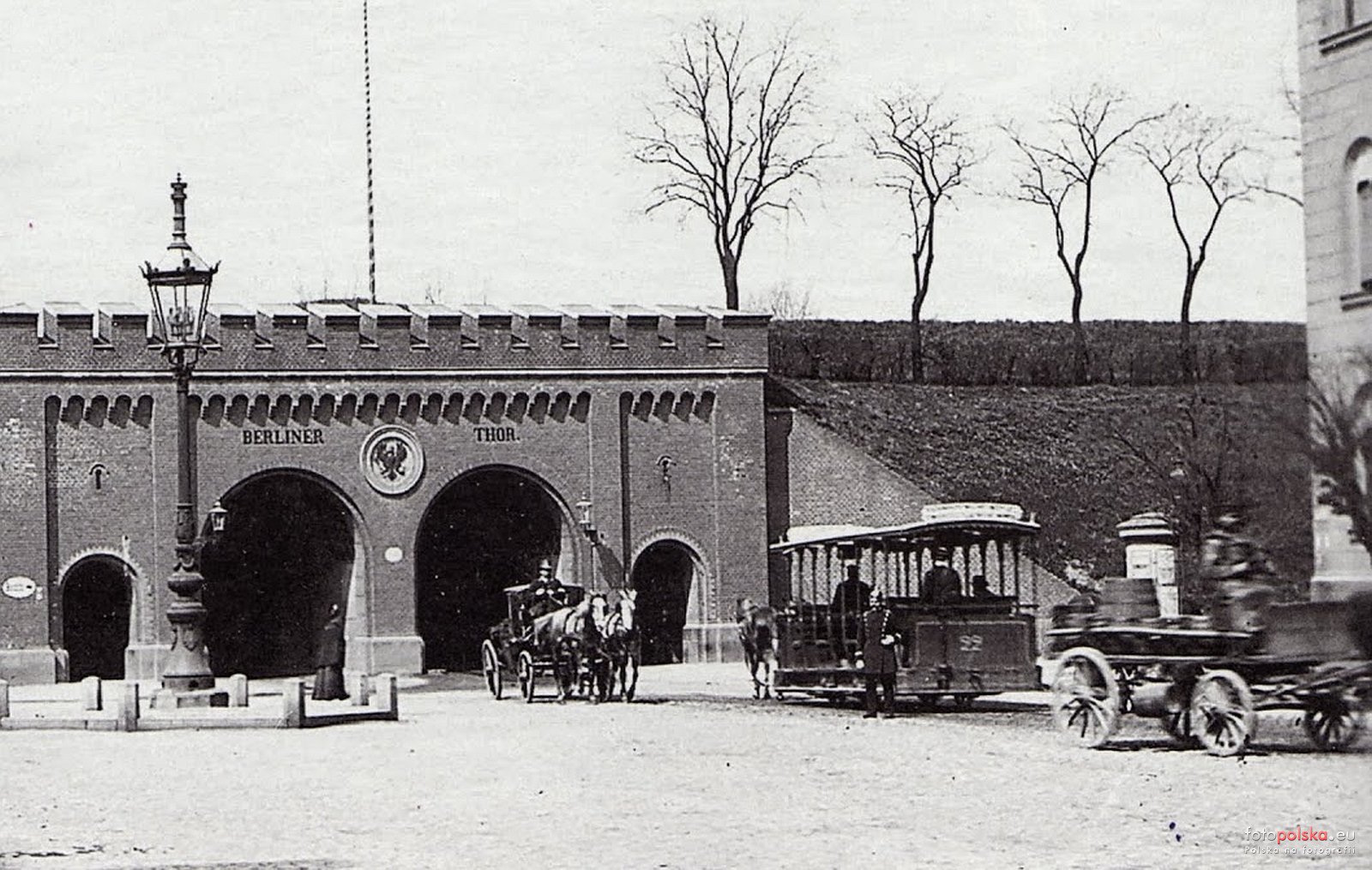 Brama Berlińska ok. 1900  Foto: 