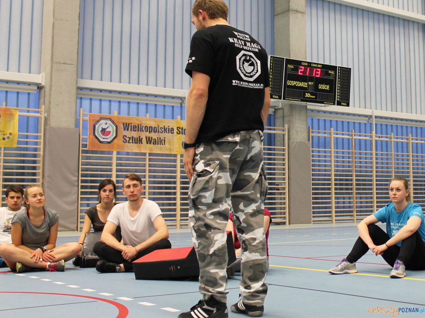 pierwsza edycja otwartych darmowych szkoleń Krav Maga  Foto: WSSW