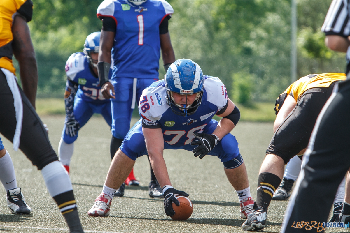 Kozły Poznań - Seahawks Gdynia (13:42) - Poznań 24.05.2015 r  Foto: LepszyPOZNAN.pl / Paweł Rychter