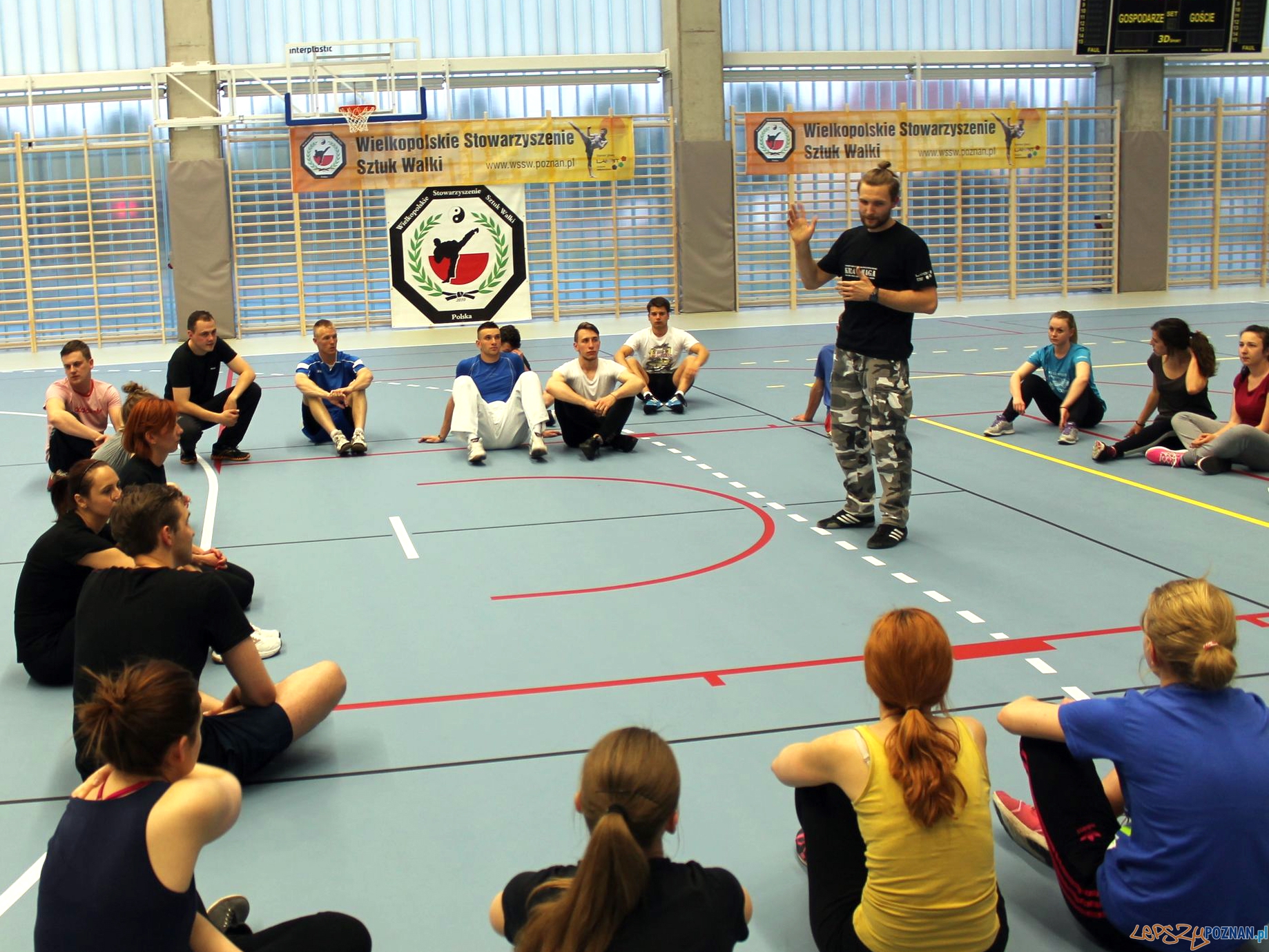 pierwsza edycja otwartych darmowych szkoleń Krav Maga  Foto: WSSW