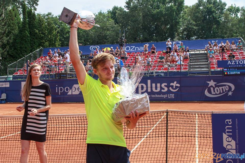 Poznań Open 2014 -Belg David Goffin  Foto: LepszyPOZNAN.pl / Paweł Rychter