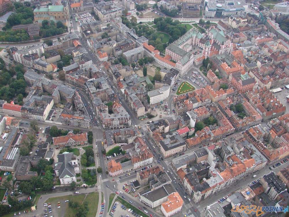 Stare Miasto z lotu ptaka  Foto: lepszyPOZNAN / AG