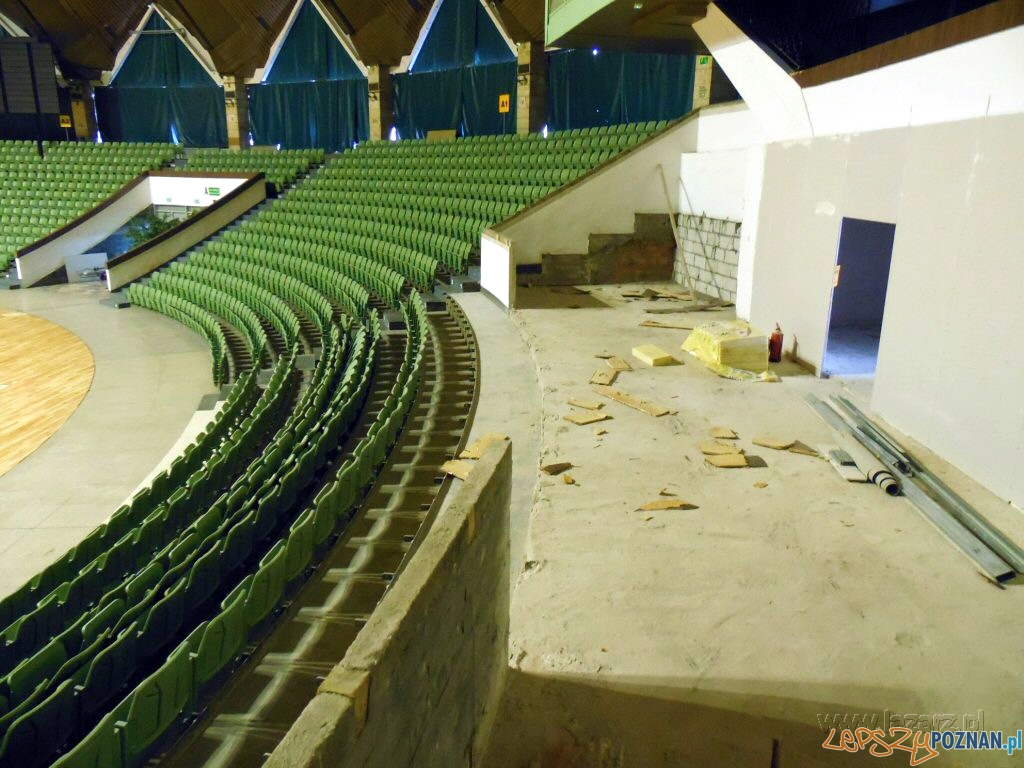Arena w remoncie  Foto: lazarz.pl / Janusz Ludwiczak