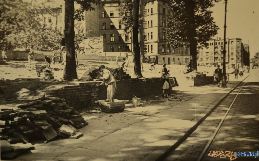 Zieliniec na Półwiejskiej, rok 1950  Foto: Miejski Konserwator Zabytków