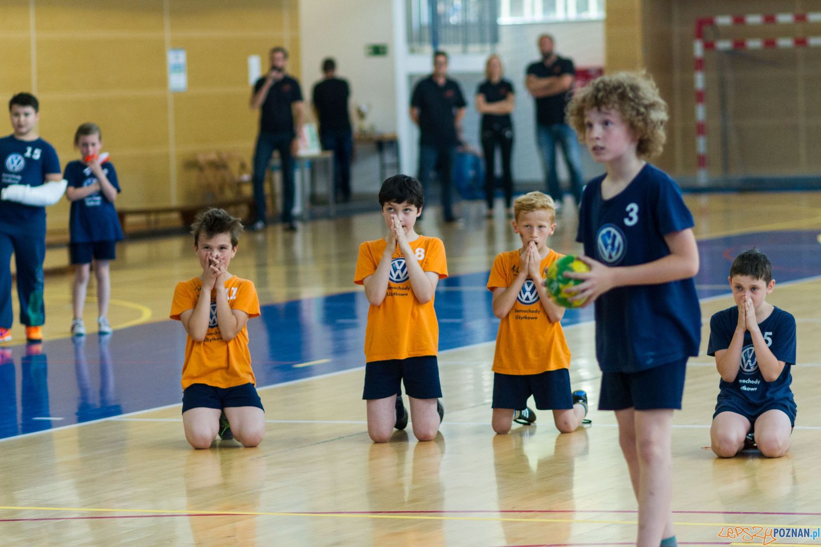 Finał Volkswagen Poznań Mini Handball  Foto: VW