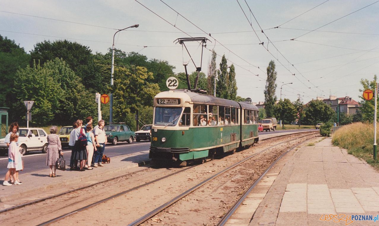 Tramwaj - Winogrady  23.06.1989  Foto: Henrik Carl Nielsen / phototrans.pl