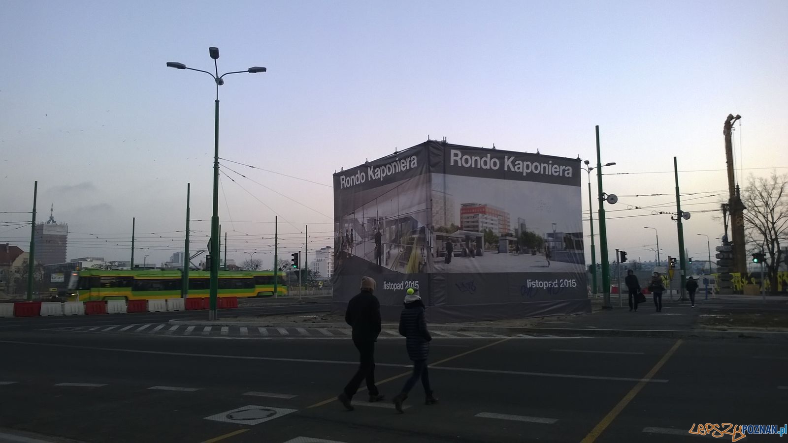 Kaponiera - obiecany koniec przebudowy  Foto: TD