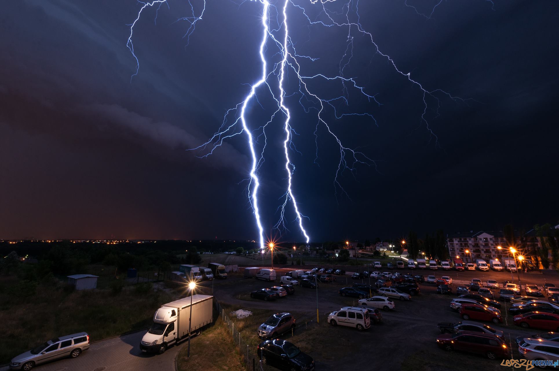 Burza w Koziegłowach 7/8.07.2015  Foto: Michał Cichocki