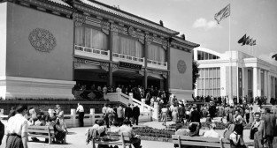 Pawilon chiński na MTP w 1955-56 roku  Foto: Archiwum MTP