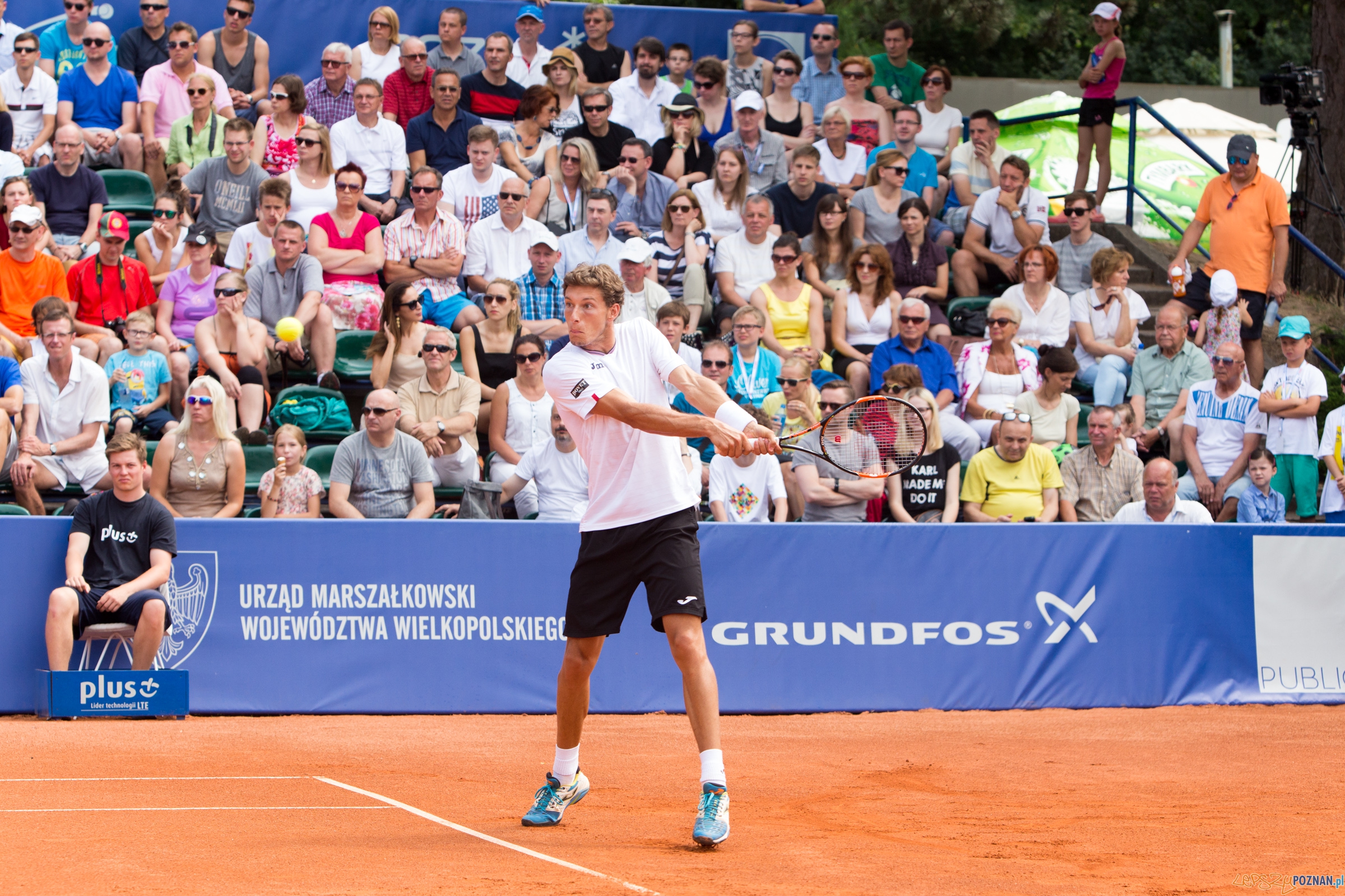 Poznan Open 2015 - Pablo Carreno Busta vs Radu Albot  Foto: lepszyPOZNAN.pl / Piotr Rychter