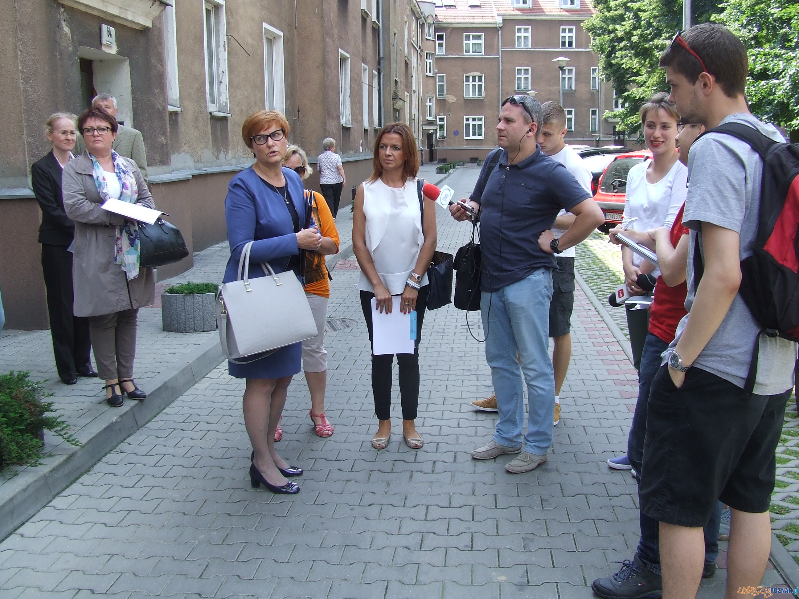 Przyjazne Podwórka - konferencja prasowa na Wildzie  Foto: ZKZL