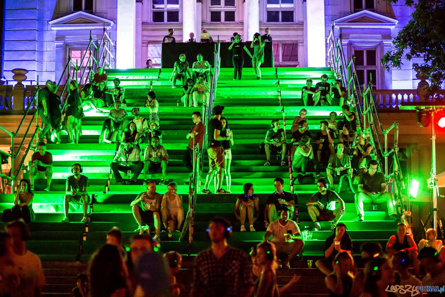 Transatlantyk - festiwalowe schody  Foto: Jakub Wittchen /Transatlantyk