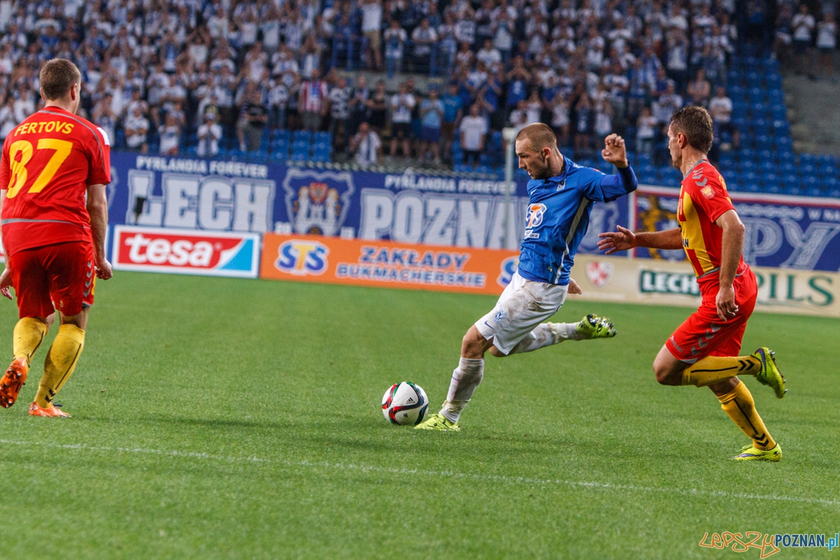 Lech Poznań - Korona Kielce 0:0 (0:0) - Poznań 08.08.2015 r.  Foto: LepszyPOZNAN.pl / Paweł Rychter