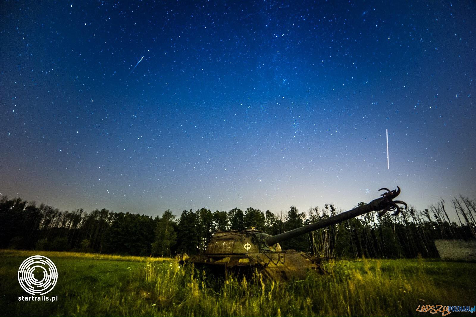 Noc spadających gwiazd  Foto: Startrails & Milky Way Photography