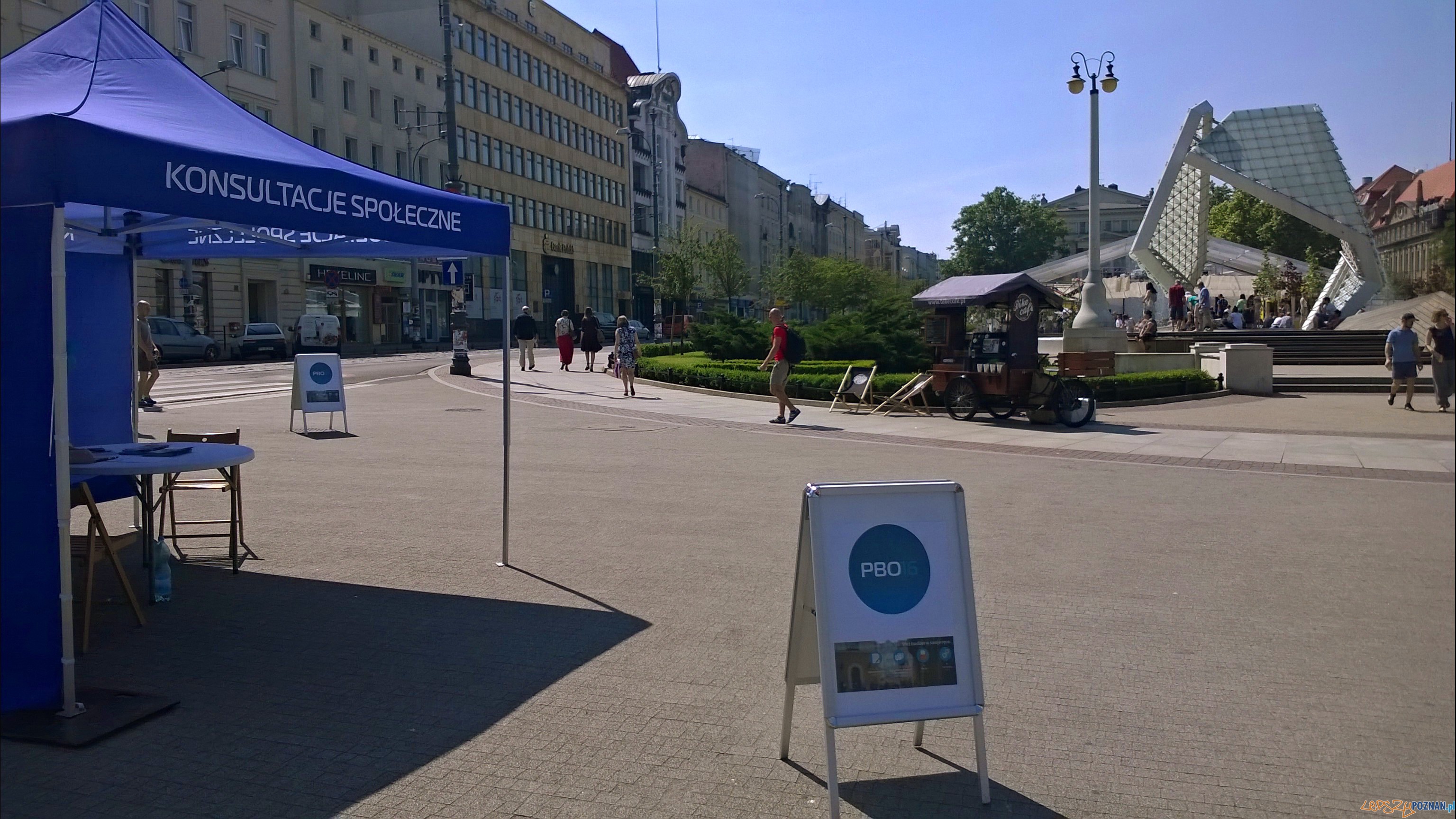 Plac Wolnosci - budzet obywatelski  Foto: lepszyPOZNAN / TD