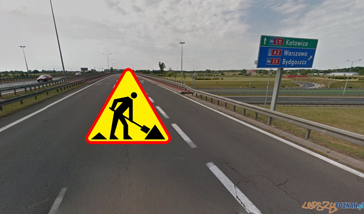 Nowe utrudnienia na drogach  Foto: Google Street View