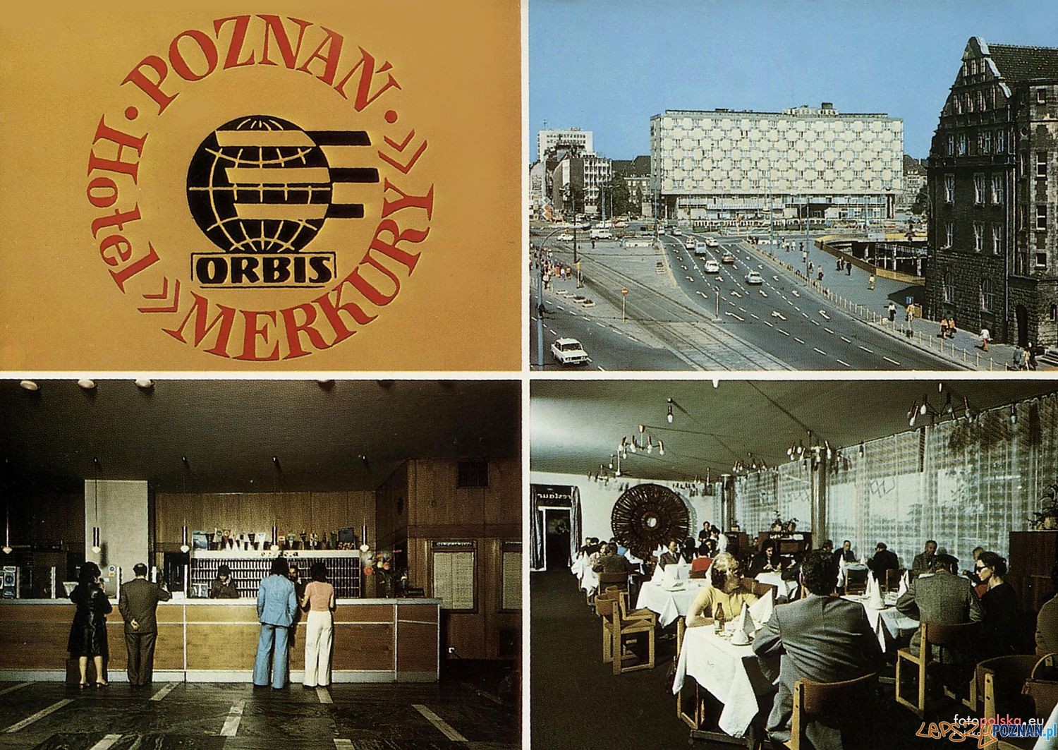 Hotel Merkury - 1974-1976  Foto: Pocztówka KAW / fotopolska