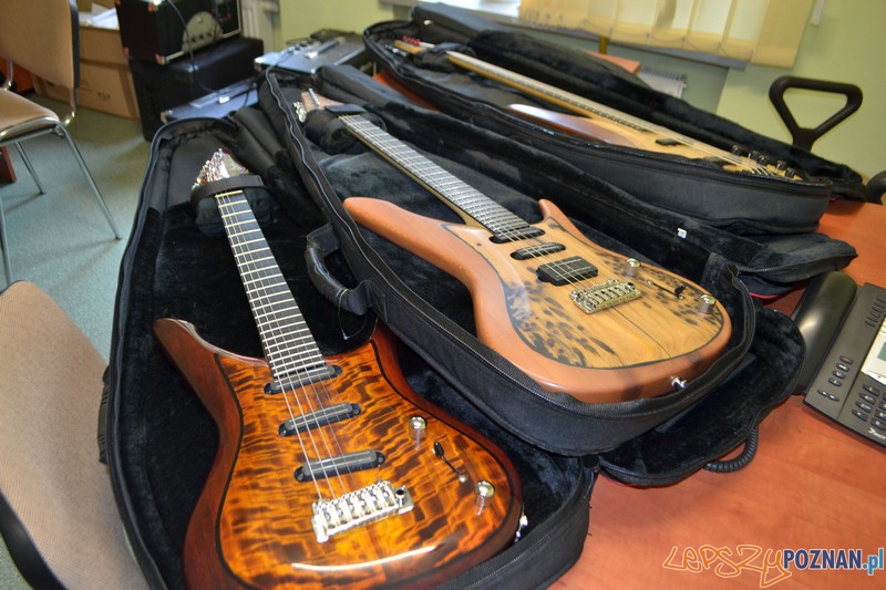 Odzwyskane gitary  Foto: materiały policji 