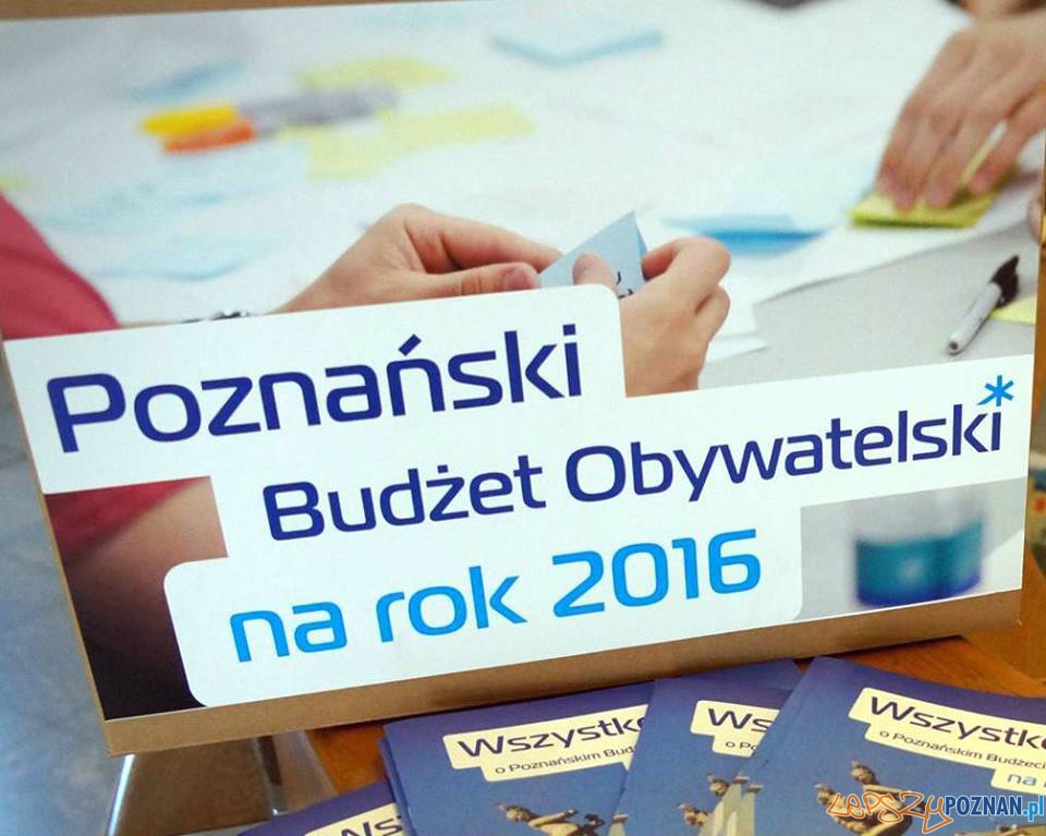 Poznański Budżet Obywatelski  Foto: ump