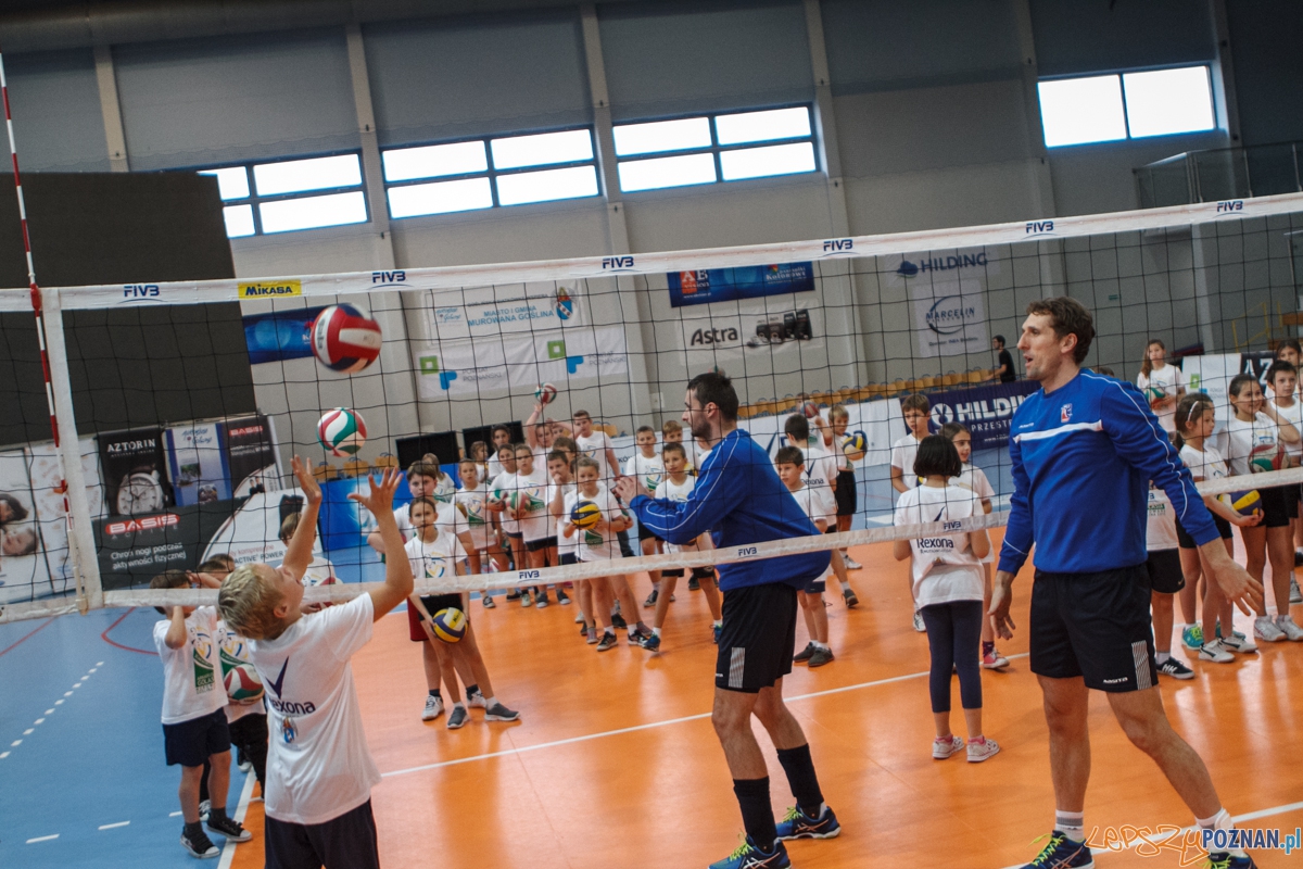 XI memoriał Arkadiusza Gołasia - trening z dziećmi - Murowana  Foto: LepszyPOZNAN.pl / Paweł Rychter