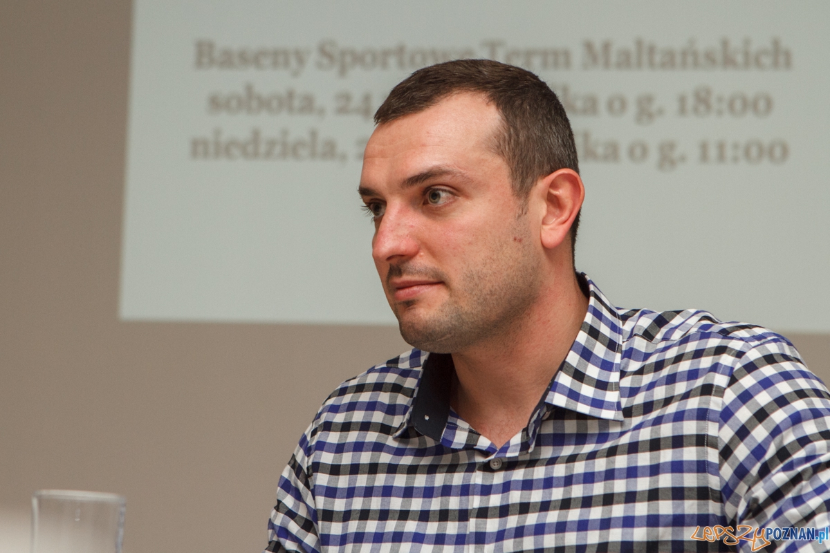 Konferencja KS Waterpolo Poznań - 21.10.2015 r.  Foto: LepszyPOZNAN.pl / Paweł Rychter