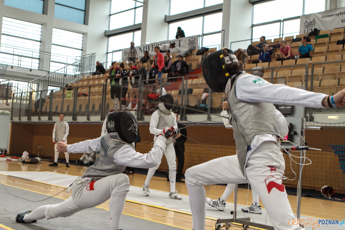 TESA Puchar Polski Juniorów w szermierce - Poznań 25.10.2015 r  Foto: LepszyPOZNAN.pl / Paweł Rychter