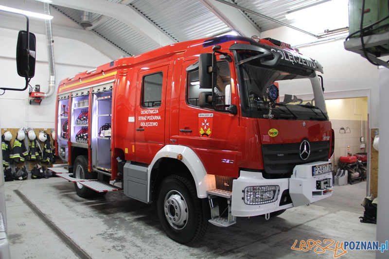 OSP Golęczewo ma nowy wóz strażacki  Foto: UMiG Suchy Las