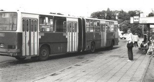 Ikarus na Górczynie, początek lat 90.tych  Foto: Piotr Kopa