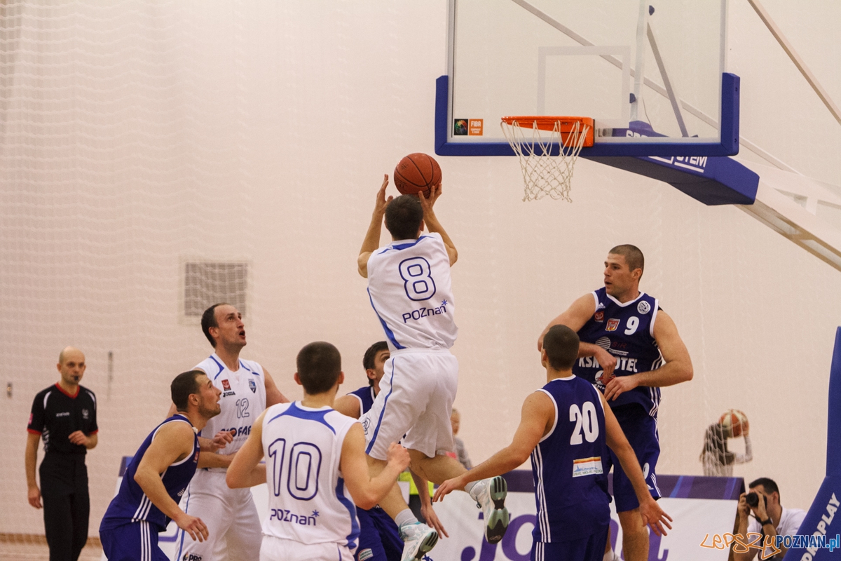 Biofarm Basket Poznań - KSK Noteć Inowrocław 70:64 - Poznań  Foto: LepszyPOZNAN.pl / Paweł Rychter