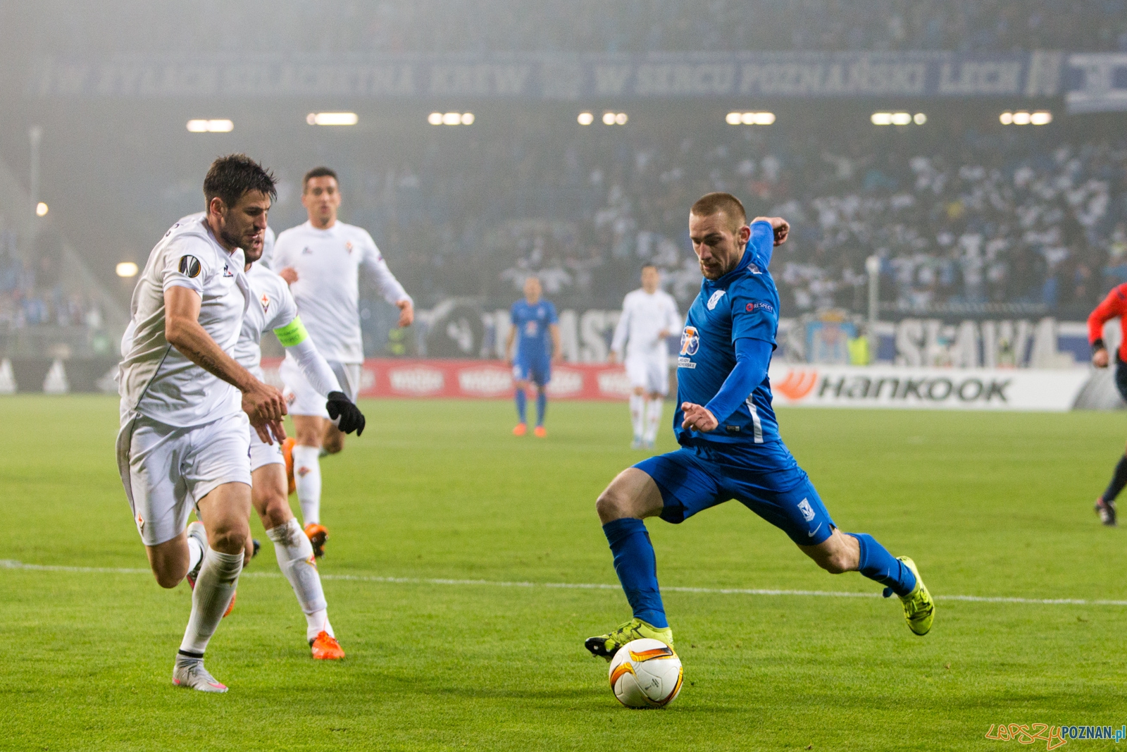 Liga Europy - KKS Lech Poznań - ACF Fiorentina  Foto: lepszyPOZNAN.pl / Piotr Rychter