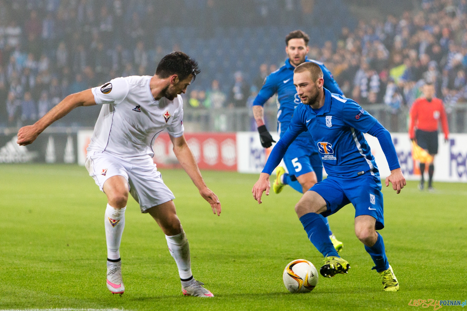 Liga Europy - KKS Lech Poznań - ACF Fiorentina  Foto: lepszyPOZNAN.pl / Piotr Rychter