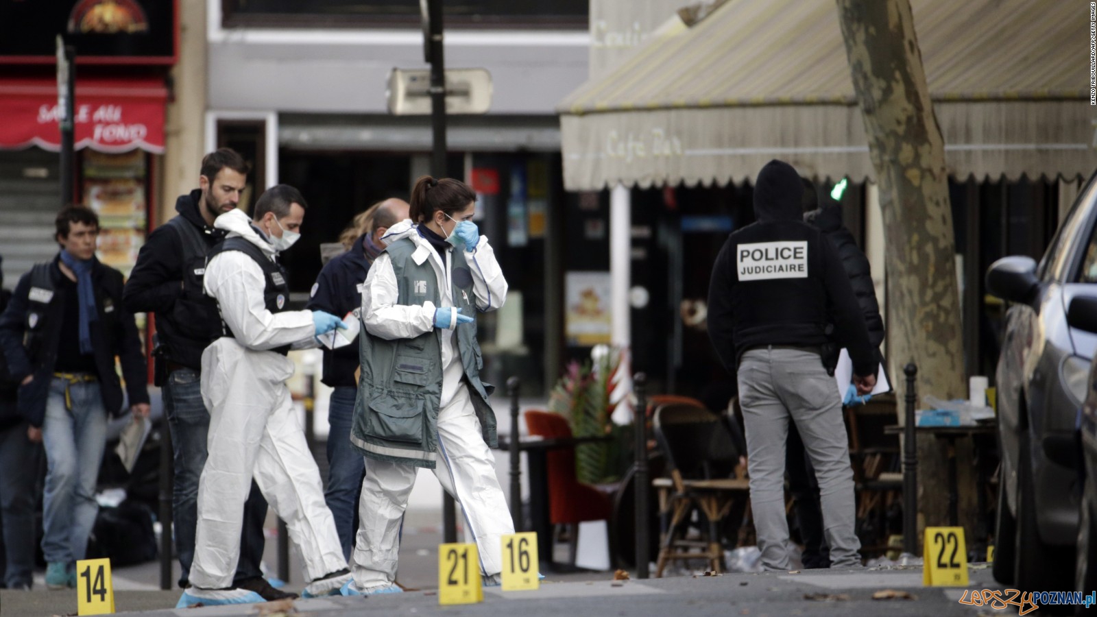Zamach w Paryżu  Foto: CNN