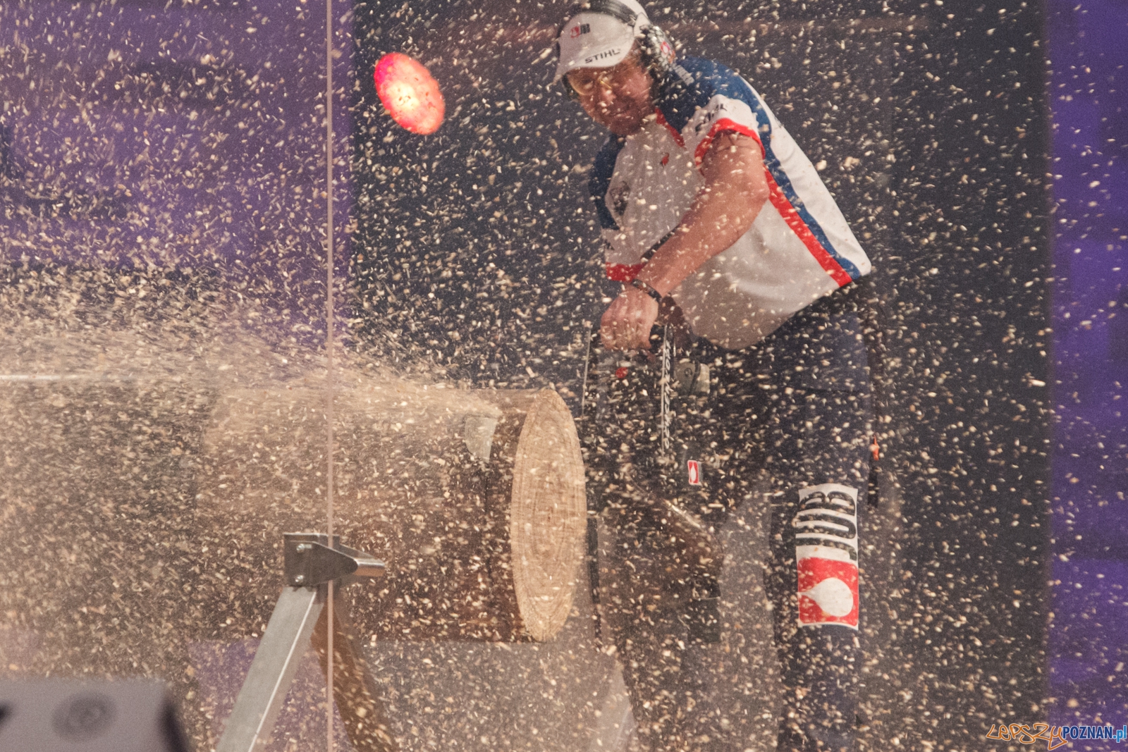 Stihl Timbersports 2015 - Poznań 14.11.2015 r.  Foto: LepszyPOZNAN.pl / Paweł Rychter