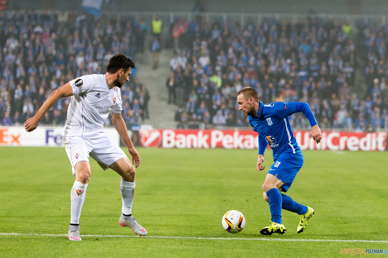 Liga Europy - KKS Lech Poznań - ACF Fiorentina  Foto: lepszyPOZNAN.pl / Piotr Rychter