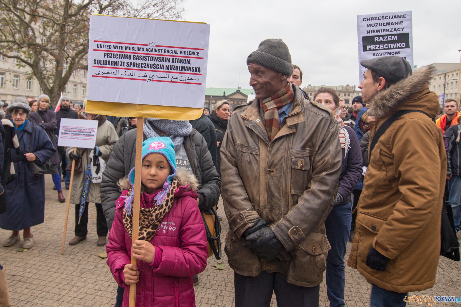 Muzułmanie przeciw terrorystom  Foto: lepszyPOZNAN.pl / Piotr Rychter