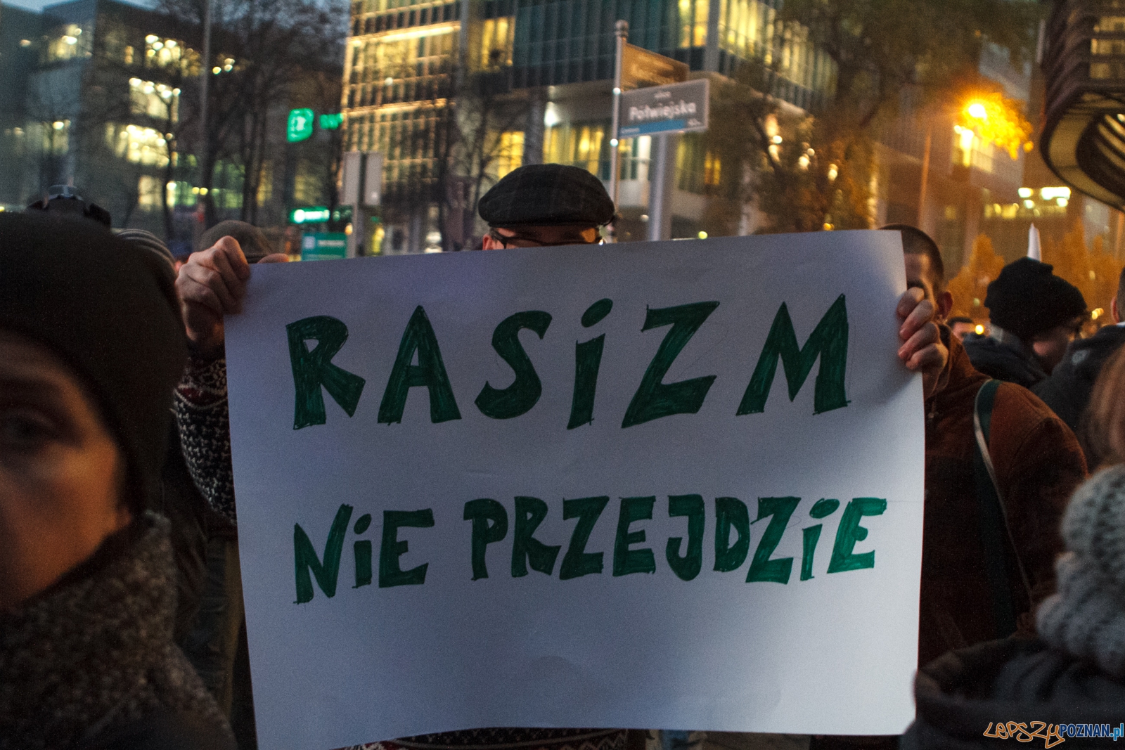 Stop Rasizmowi w Poznaniu - 06.11.2015 r.  Foto: LepszyPOZNAN.pl / Paweł Rychter