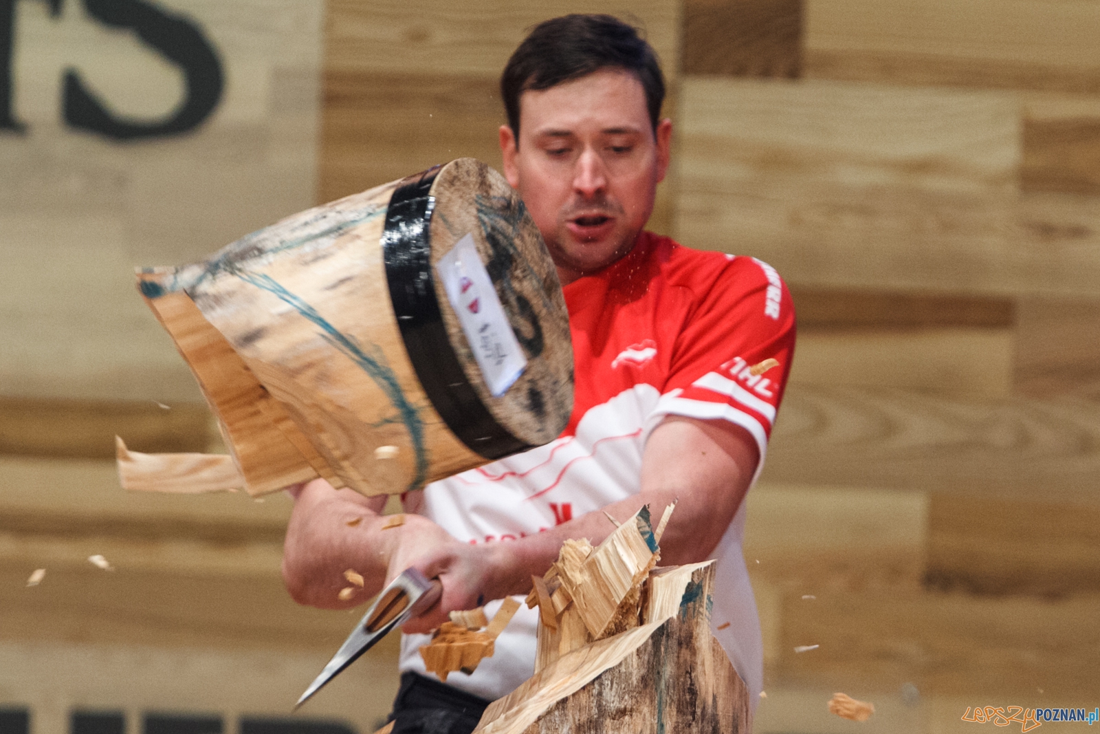 Stihl Timbersports 2015 - Poznań 13.11.2015 r.  Foto: LepszyPOZNAN.pl / Paweł Rychter