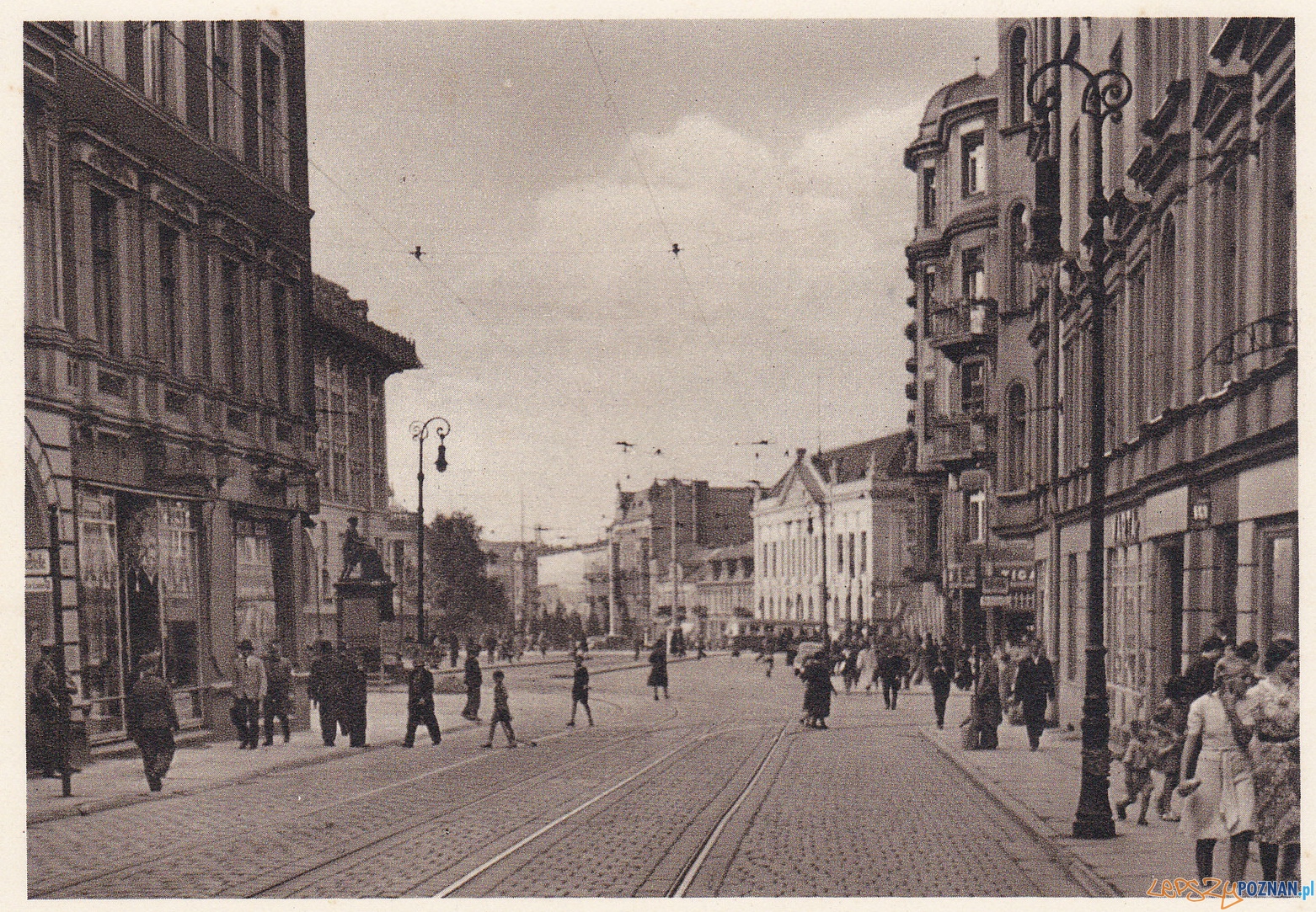 Al. Marcinkowskiego 1920-30 fp  Foto: 