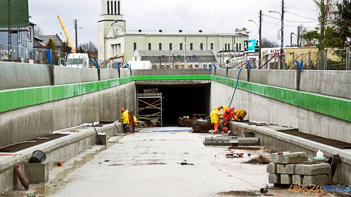 Budowa tunelu na Czechosłowackiej - kolejne zmiany komunikacyjne  Foto: Poznańskie Inwestycje Miejskie