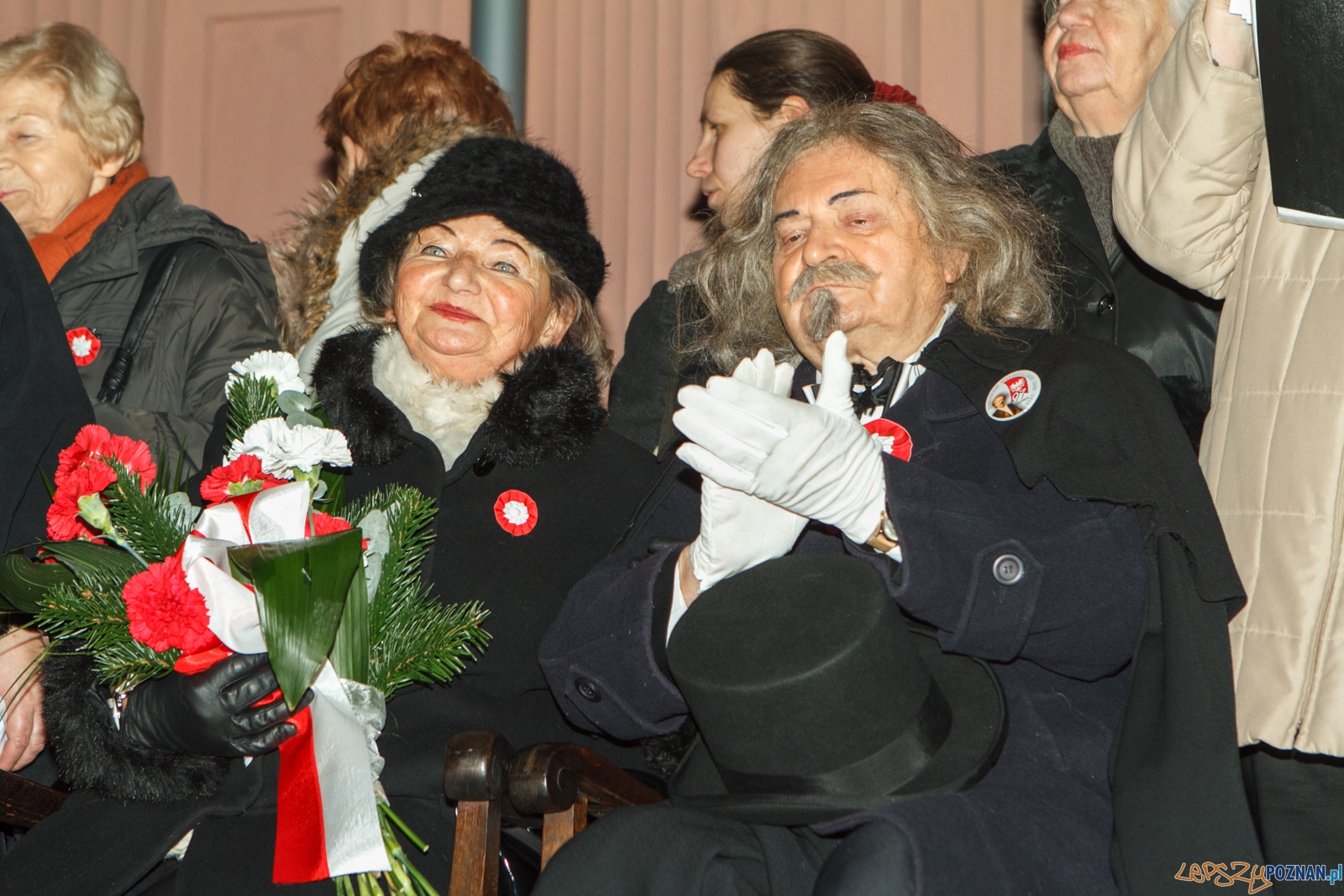 Przybycie Ignacego Jana Paderewskiego do Poznania - 26.12.2015 r  Foto: LepszyPOZNAN.pl / Paweł Rychter