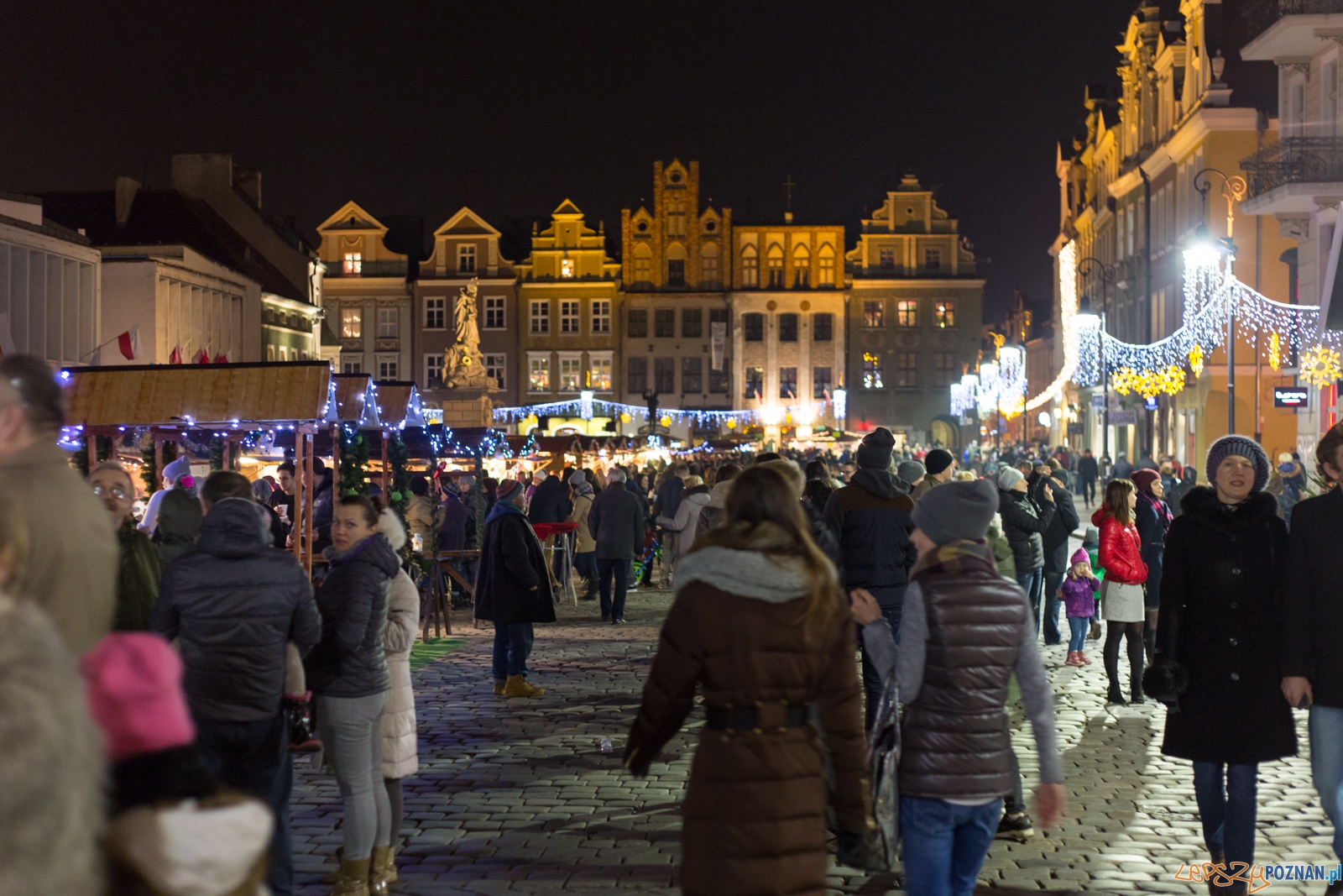 Świąteczny Stary Rynek  Foto: lepszyPOZNAN.pl / Piotr Rychter