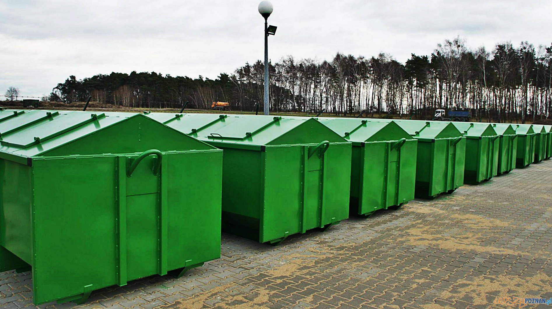 Punkt Selektywnej Zbiórki Odpadów Komunalnych  Foto: UMiG Dopiewo / Adam Mendrala