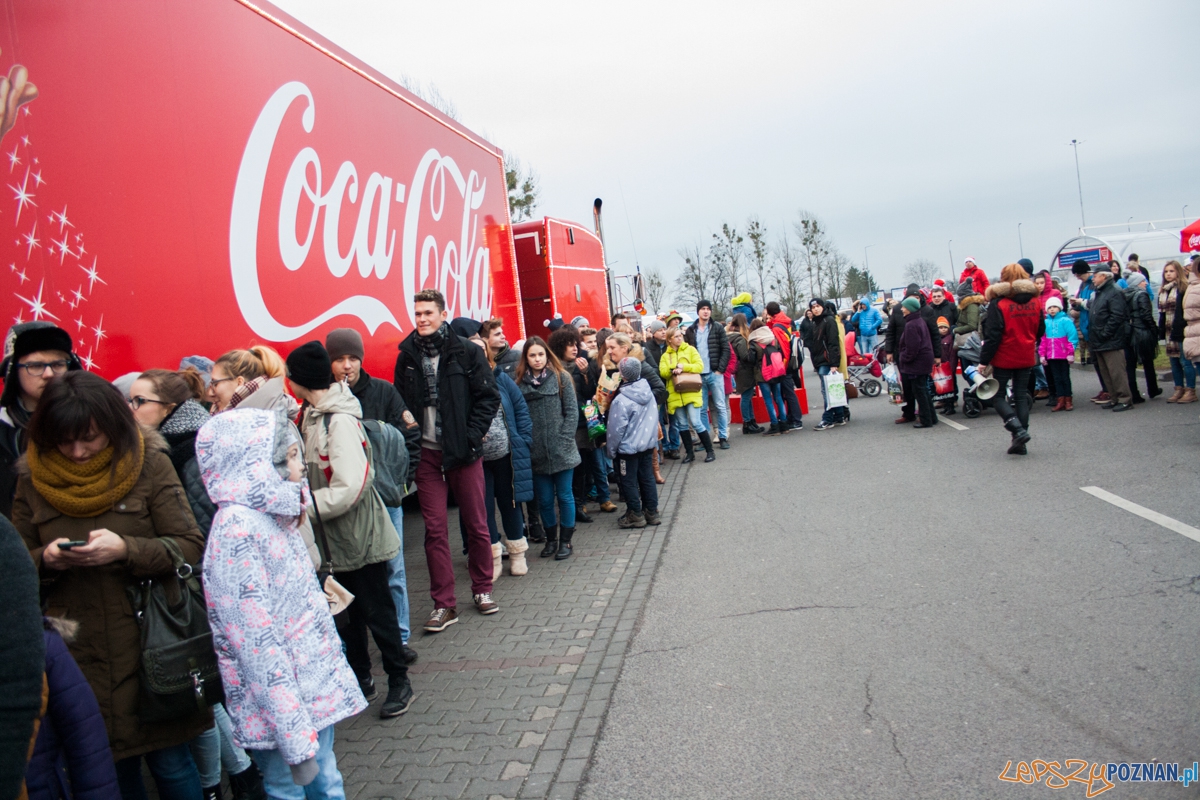 Świąteczna trasa Coca Coli  Foto: © lepszyPOZNAN.pl / Karolina Kiraga